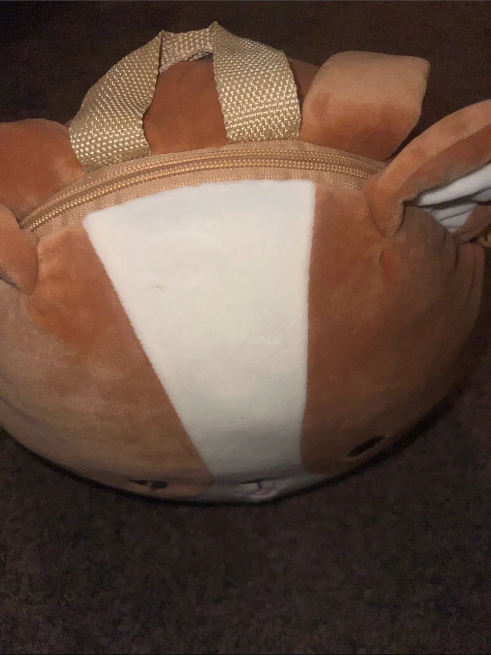 plush backpack, Squishmallows Regina the Corgi